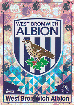 Club Badge West Bromwich Albion 2016/17 Topps Match Attax Club Badge #325